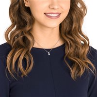 Halskette Swarovski Dame Stilla Attract in  Metall-Legierung Zirconia 5414970 - 5414970